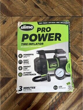 Slime Elite Heavy Duty Tire Inflator (Bikes, ATV's, Automobile, Trucks) - NEW